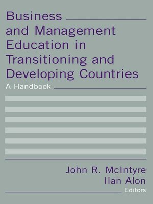 cover image of Business and Management Education in Transitioning and Developing Countries